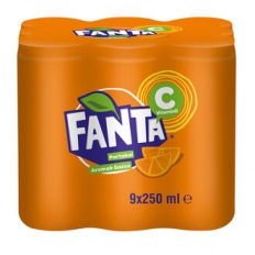 Fanta 250Ml X 9