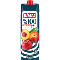 Dimes Elma Şeftali Meyve Suyu