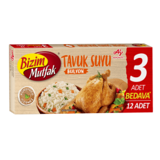 Bizim Mutfak Tavuk Suyu Bulyon * 12