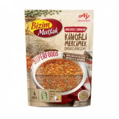 Bizim Mutfak Kinoalı Mercimek Çorbası