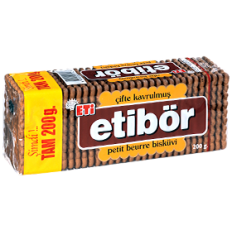 Eti Etibör Çifte Kavrulmuş Bisküvi 200G