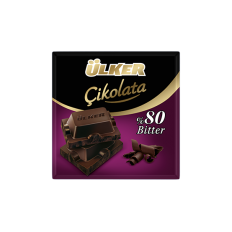 Ülker Çikolata %80 Bitter Kare