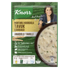Knorr Mantarlı Kuskuslu Tavuk Çorbası