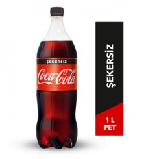 Coca Cola Şekersiz 1L Pet