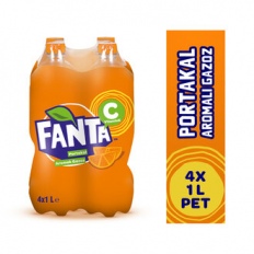 Fanta 4X1L Pet