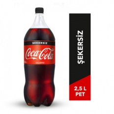 Coca Cola Şekersiz 2,5L Pet